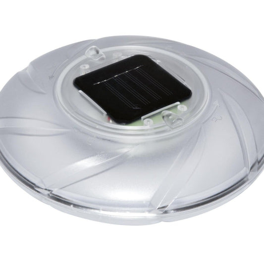 Solar-powered floating lamp