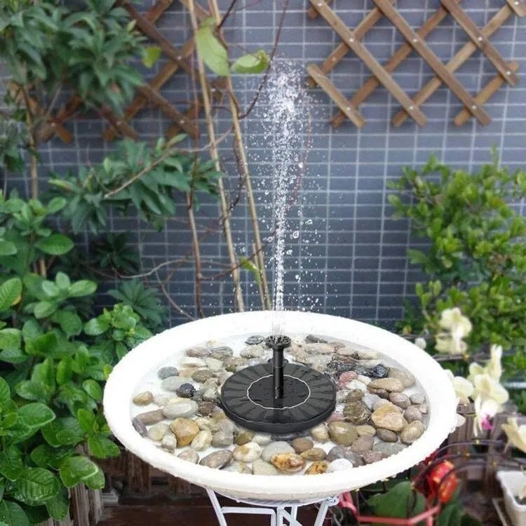 Solar Powered Garden Fountain Pump