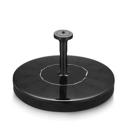 Solar Powered Garden Fountain Pump with Multiple Spray Patterns