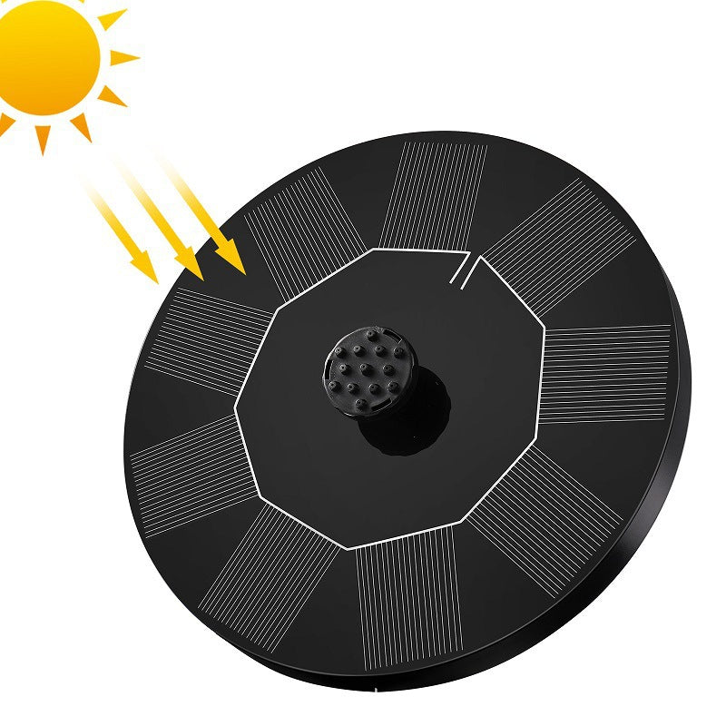 Solar Powered Garden Fountain with LED Lights