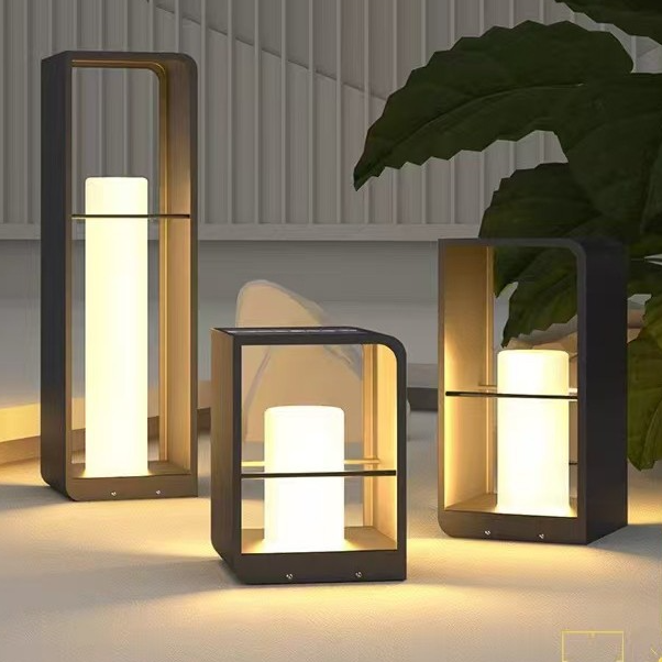 Solar-powered garden light