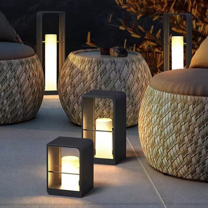 Solar-powered garden light