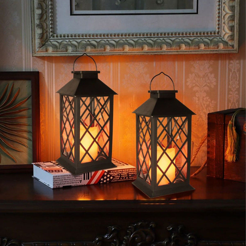 Solar-powered garden light