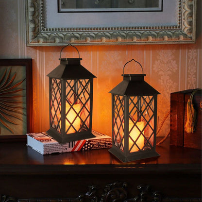Solar-powered garden light