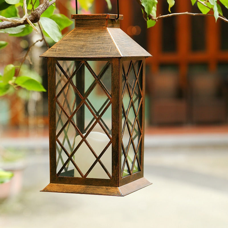 Solar-powered garden light