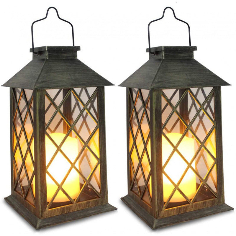 Solar-powered garden light