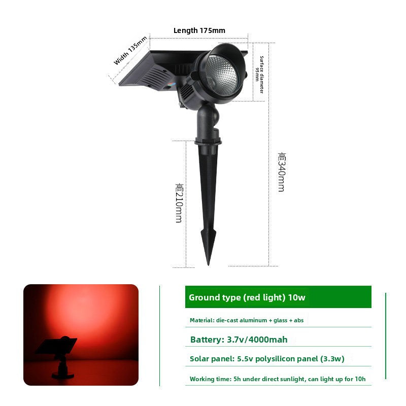 Solar Powered Garden Light