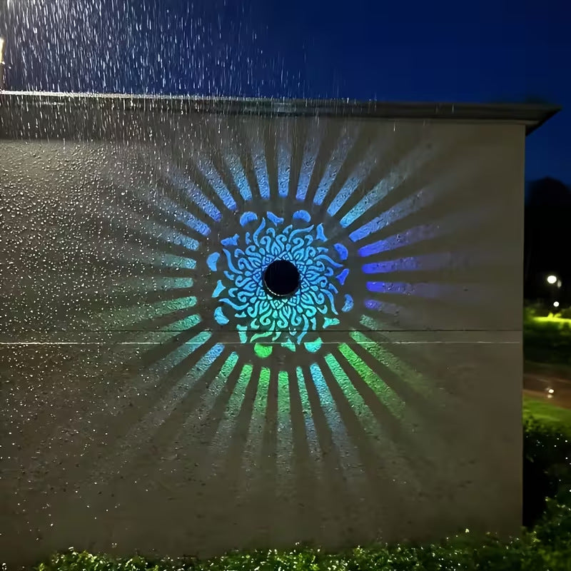 Solar Powered Garden Wall Light