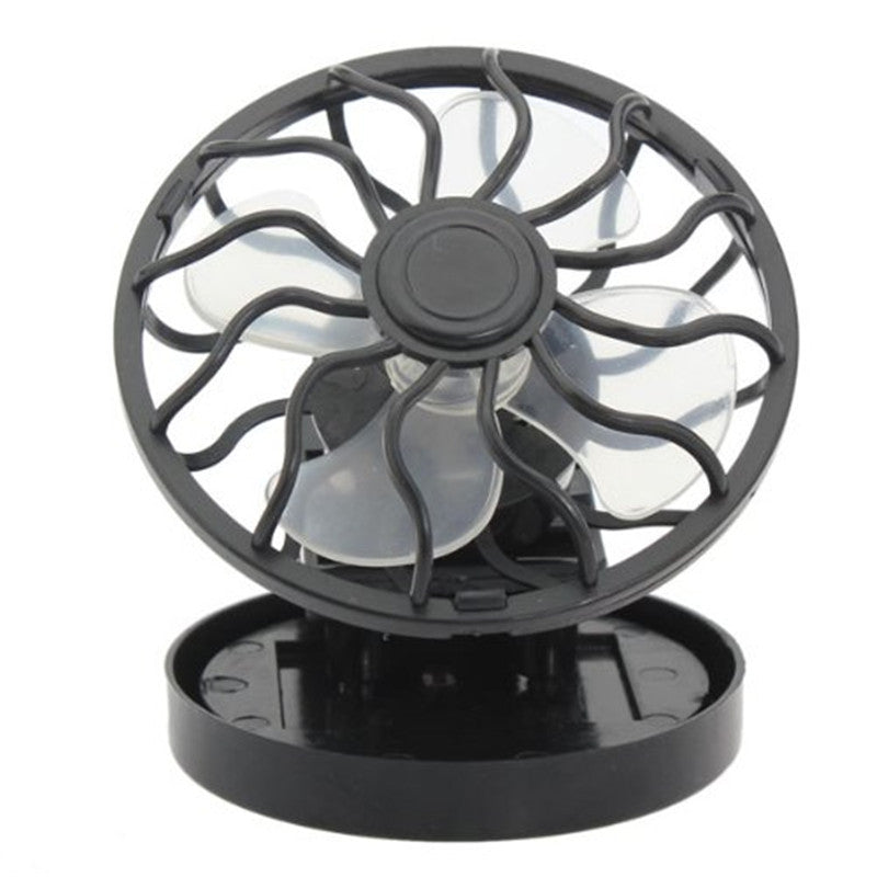 Solar Powered Hat Fan Clip with Universal Mount