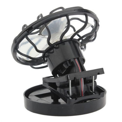 Solar Powered Hat Fan Clip with Universal Mount