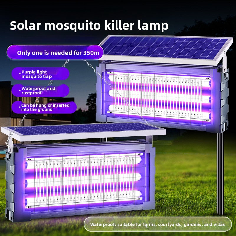 Solar Powered Insect Killer Lamp