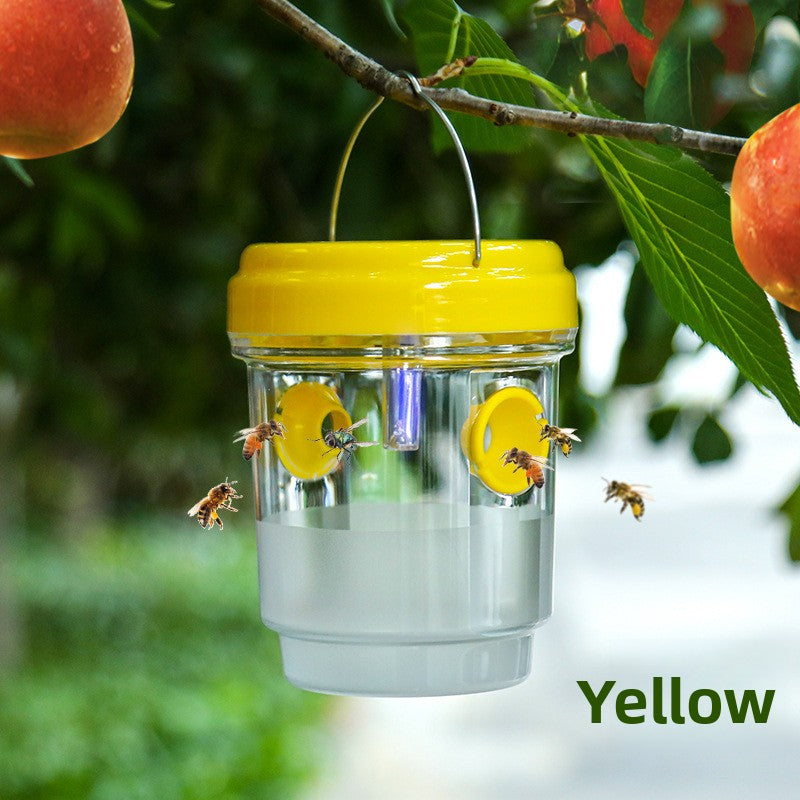 Solar Powered Insect Trap for Garden and Orchard