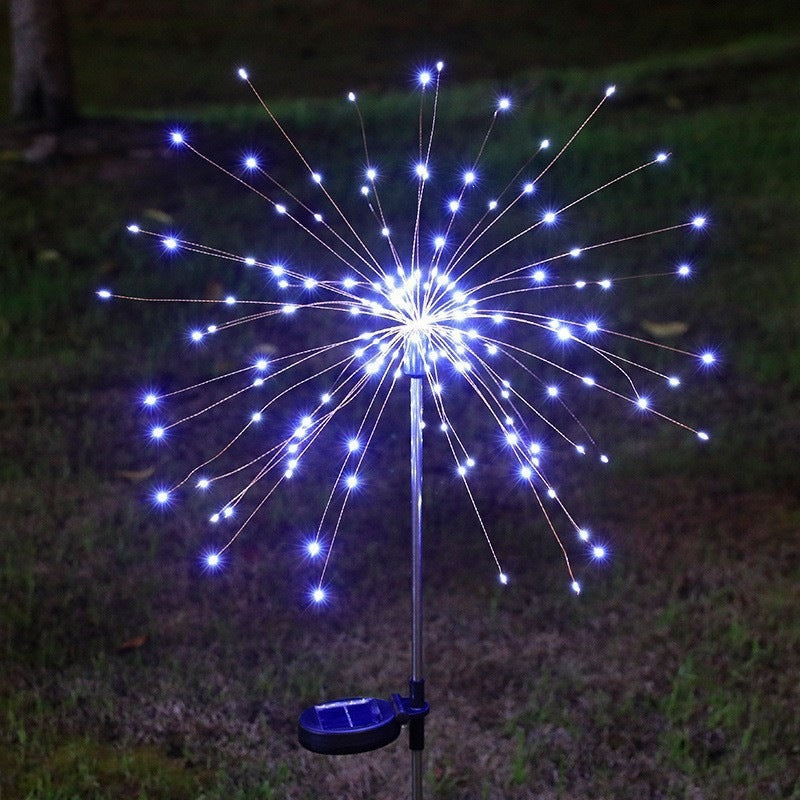 Solar Powered LED Flower Garden Light