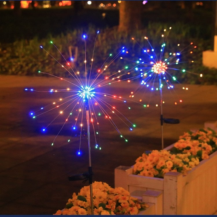 Solar Powered LED Flower Garden Light