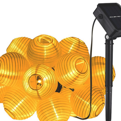 Solar Powered LED Garden String Lights