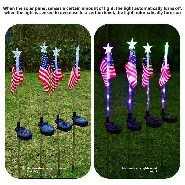 Solar Powered LED Ground Light