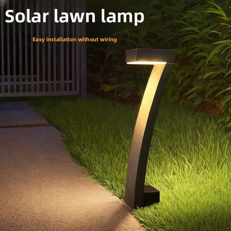 Solar Powered LED Lawn Light for Outdoor Decoration