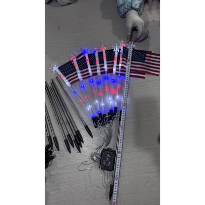 Solar Powered LED Star Garden Lights