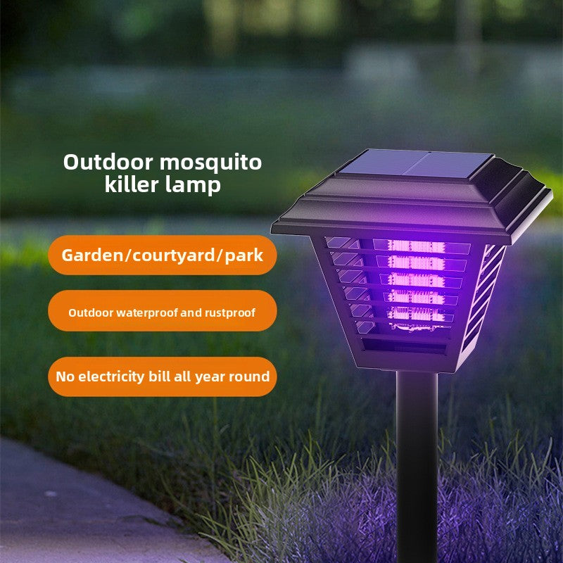 Solar Powered Mosquito Killer Lamp