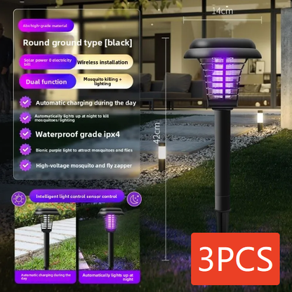 Solar Powered Mosquito Killer Lamp
