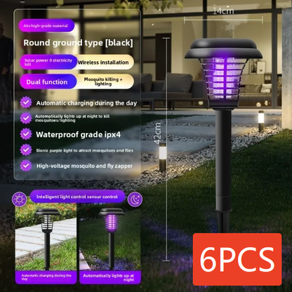 Solar Powered Mosquito Killer Lamp