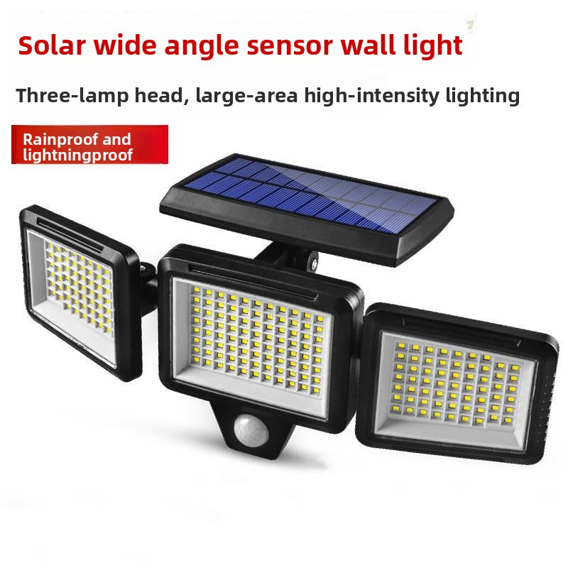 Solar Powered Motion Sensor Outdoor Light