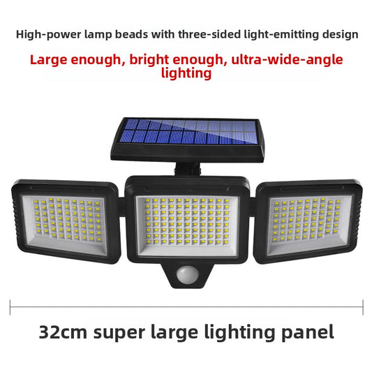 Solar Powered Motion Sensor Outdoor Light