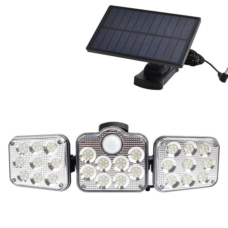 Solar Powered Motion Sensor Outdoor Wall Light
