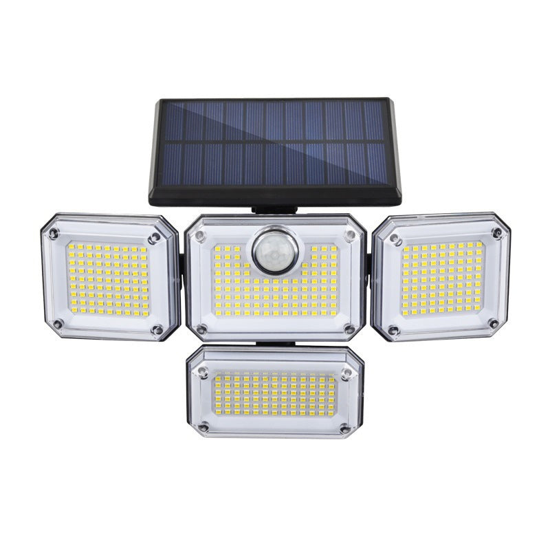 Solar Powered Motion Sensor Outdoor Wall Light