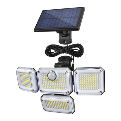 Solar Powered Motion Sensor Outdoor Wall Light