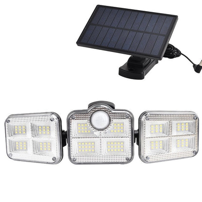 Solar Powered Motion Sensor Outdoor Wall Light