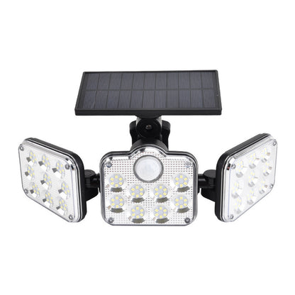 Solar Powered Motion Sensor Outdoor Wall Light