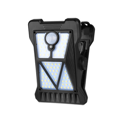 Solar Powered Motion Sensor Outdoor Wall Light