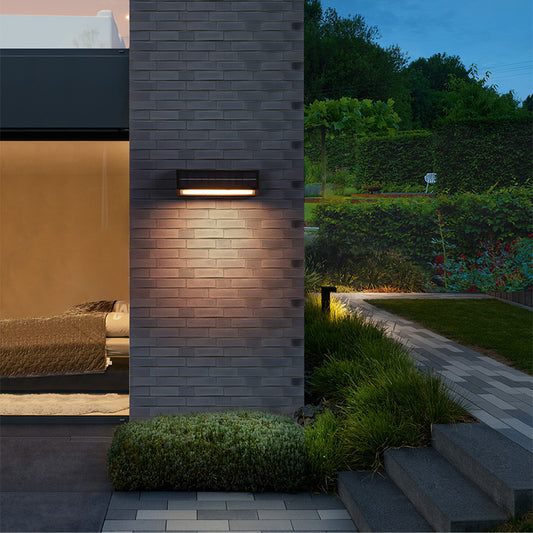 Solar Powered Motion Sensor Wall Light Outdoor Waterproof