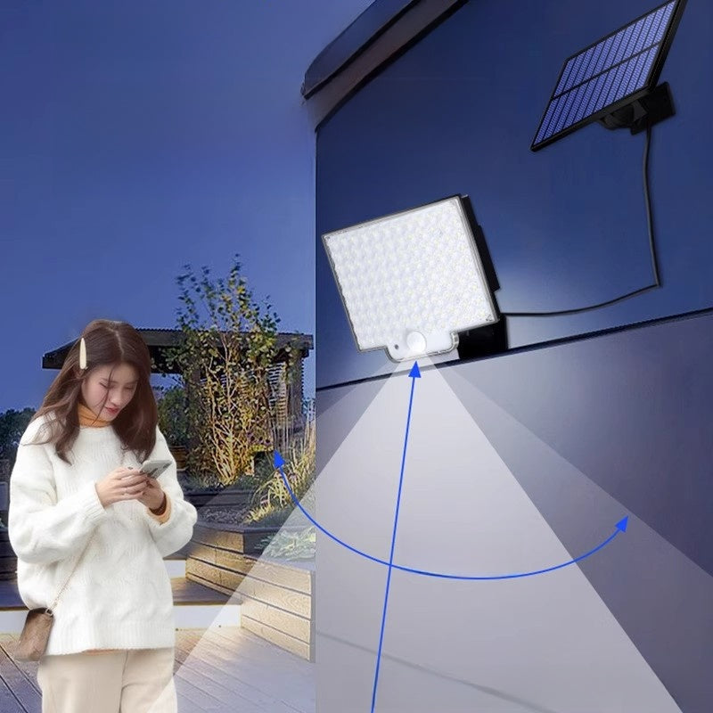 Solar Powered Motion Sensor Wall Light