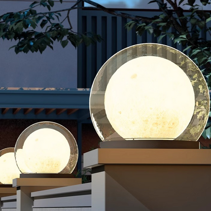 Solar Powered Outdoor Column Light