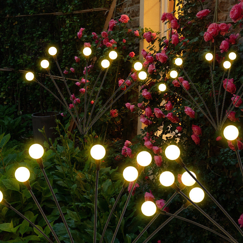 Solar-Powered Outdoor Firefly Lights