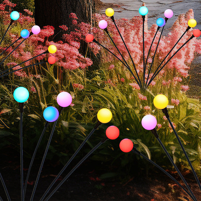 Solar-Powered Outdoor Firefly Lights