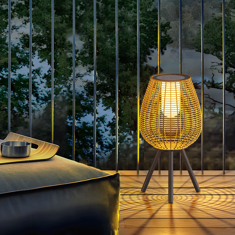 Solar Powered Outdoor Floor Lamp