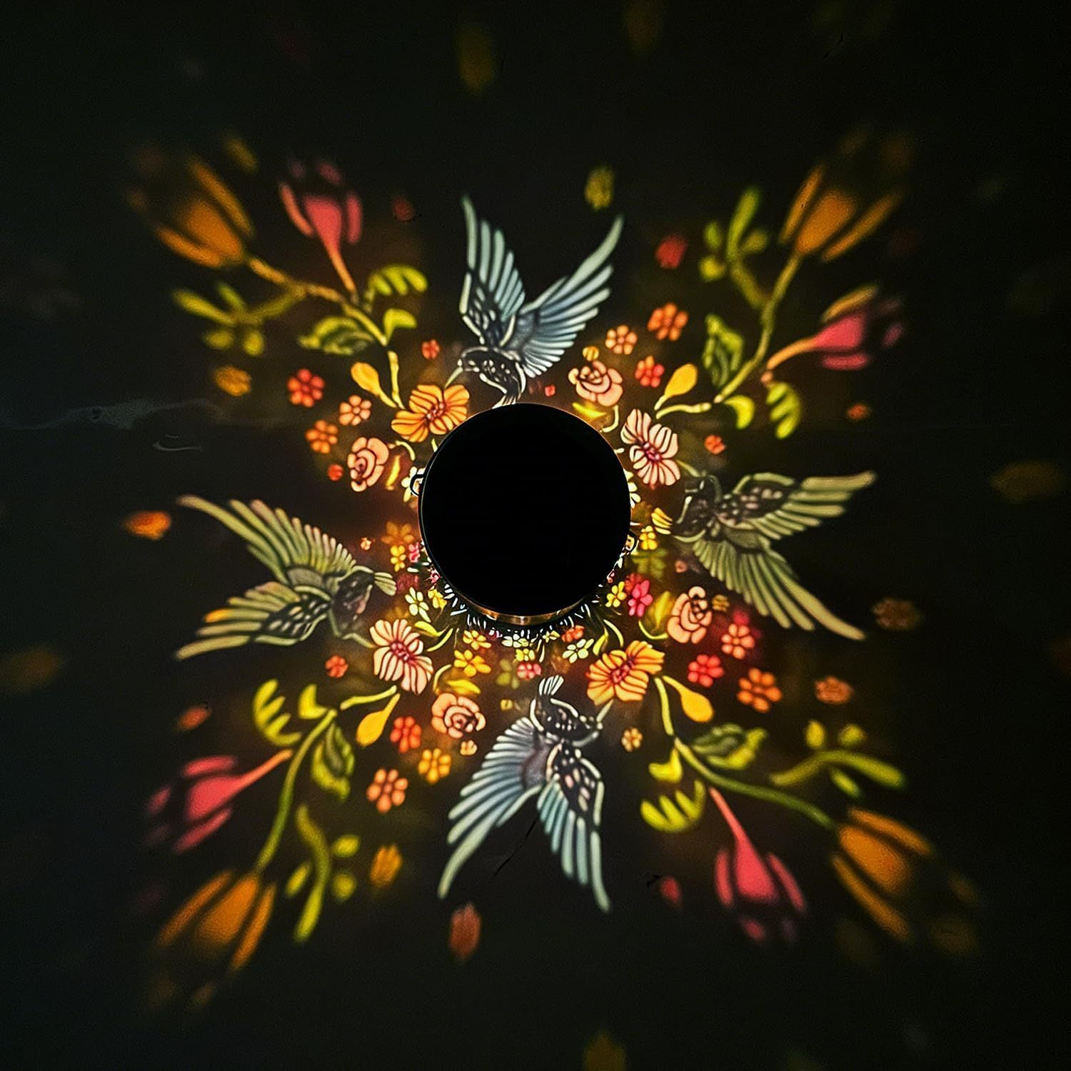 Solar Powered Outdoor Garden Hanging Light