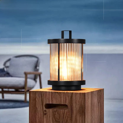 Solar Powered Outdoor Garden Lamp with LED Light