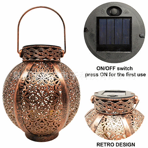 Solar Powered Outdoor Garden Lantern