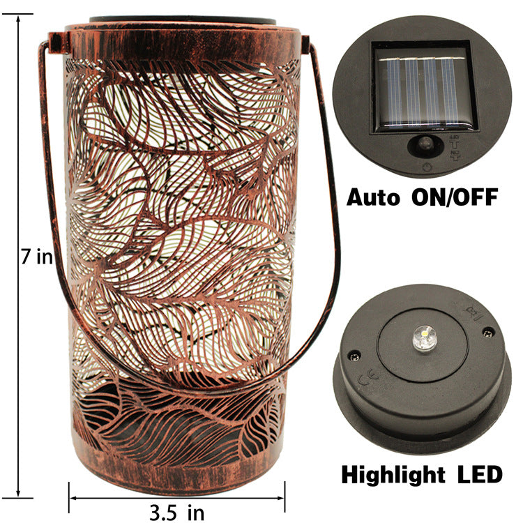Solar Powered Outdoor Garden Lantern