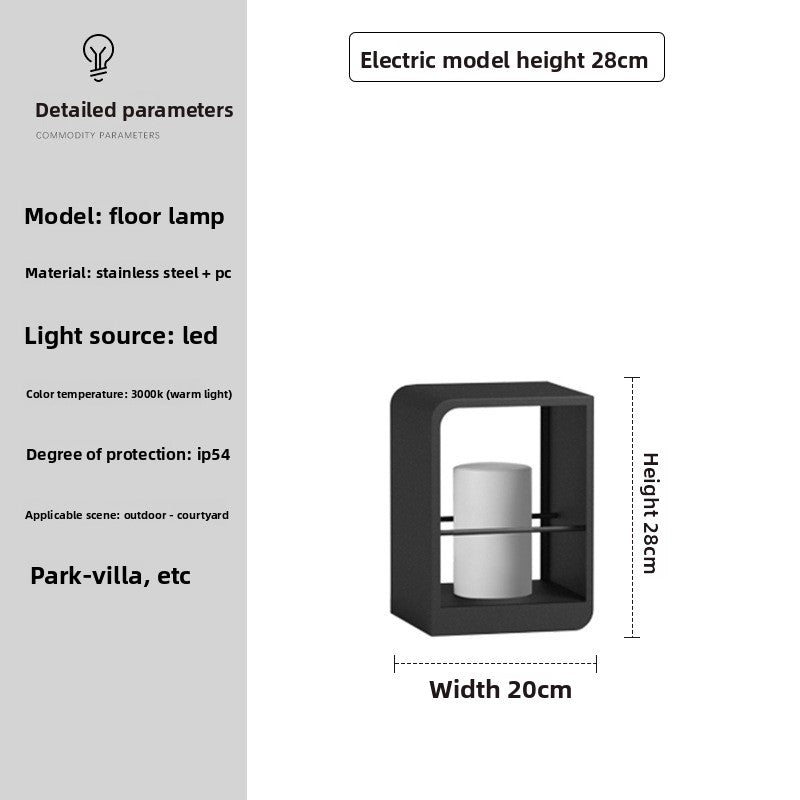 Solar Powered Outdoor Garden Light