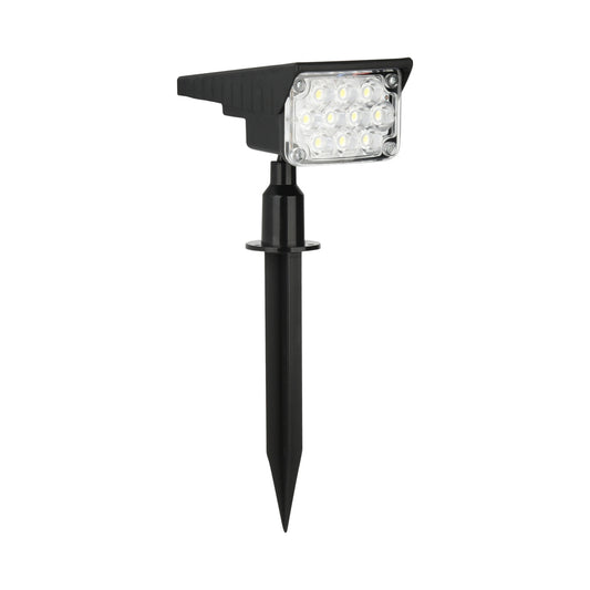 Solar Powered Outdoor Garden Lights with Adjustable Focus