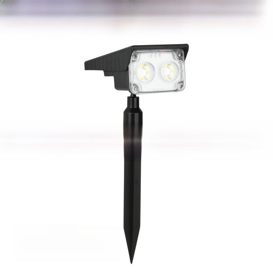 Solar Powered Outdoor Garden Lights with Adjustable Focus