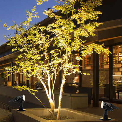 Solar Powered Outdoor Garden Spotlight