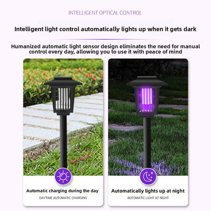 Solar Powered Outdoor Insect Killer Lamp