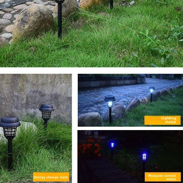 Solar Powered Outdoor Mosquito Killer Light