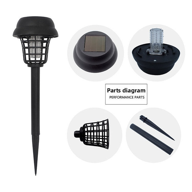 Solar Powered Outdoor Mosquito Killer Light